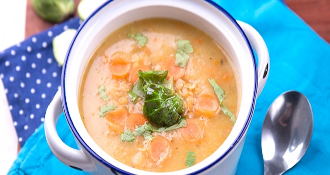 Jemná mrkvová polévka